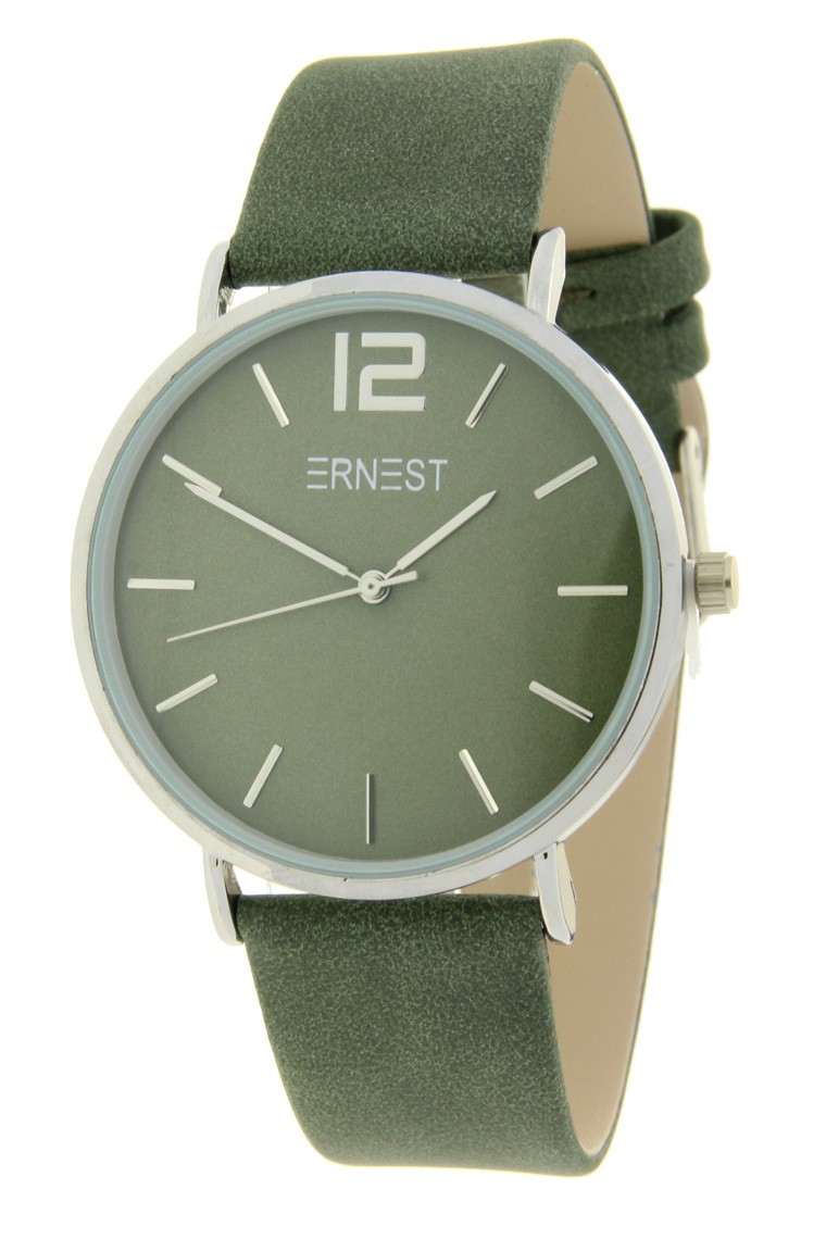 Ernest horloge Silver-Cindy-FW19 stonewash groen